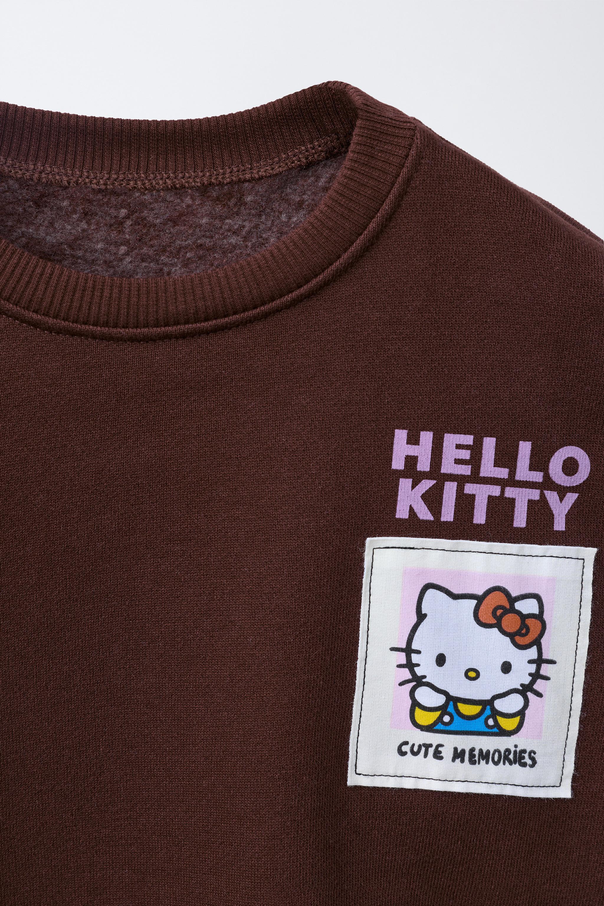 HELLO KITTY © SANRIO RIBBED SWEATSHIRT AND LEGGING SET